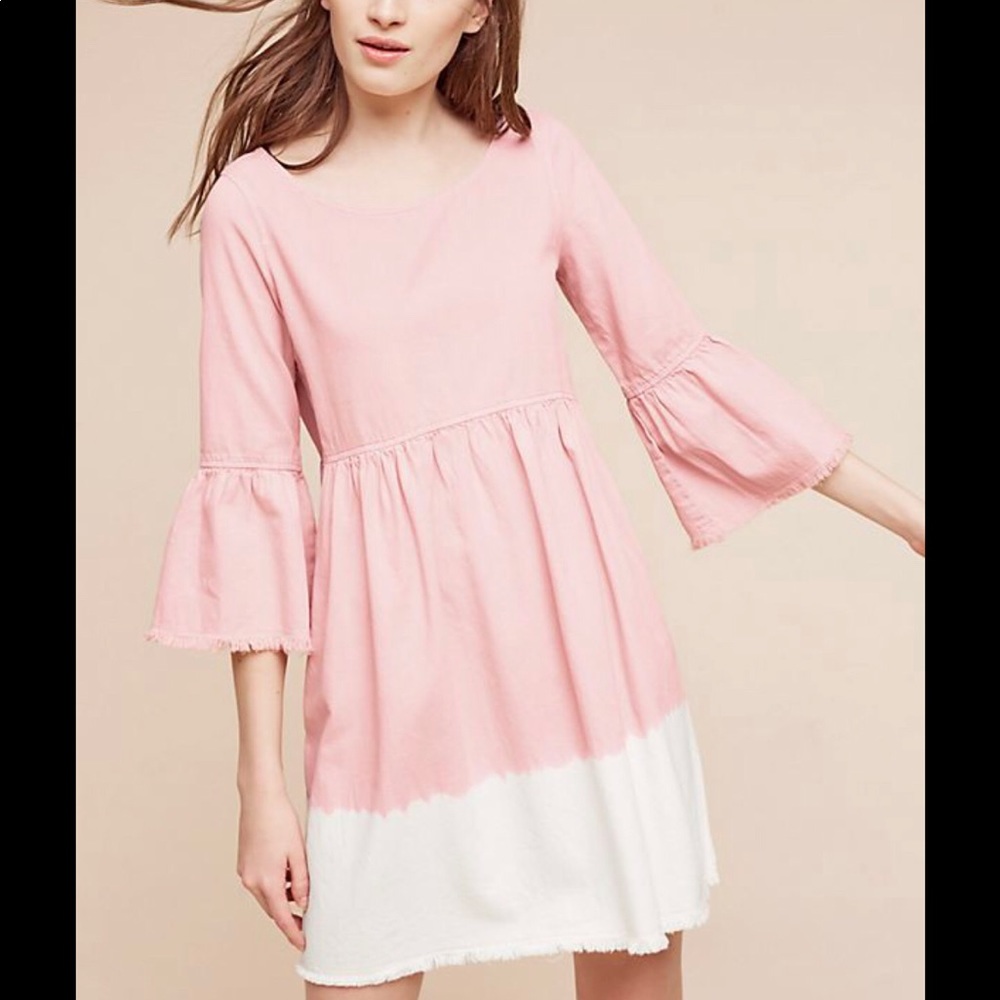Anthro Holding Horses Ombré Lilibet Dress
